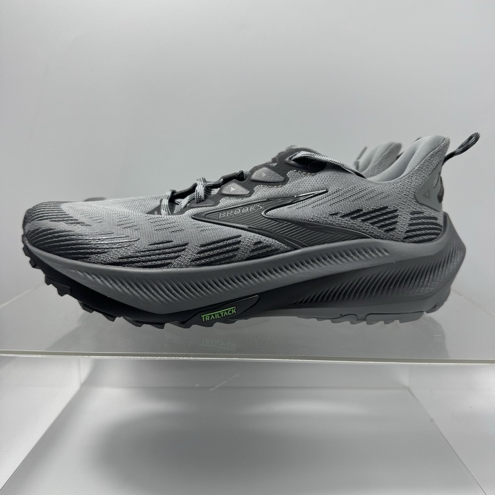 Brand New Brooks Ghost Trail Gray 1104752E004 Running Men's Size 8.5 WIDE
